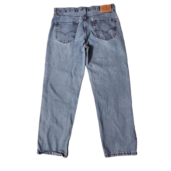 Men's Levi Strauss & Co original riveted classic jeans...#550 34/29. Stonewashed - Picture 2 of 4